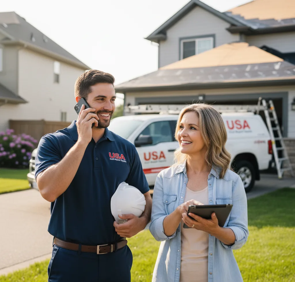 USA Roof Repair Experts customer support in Stone Park